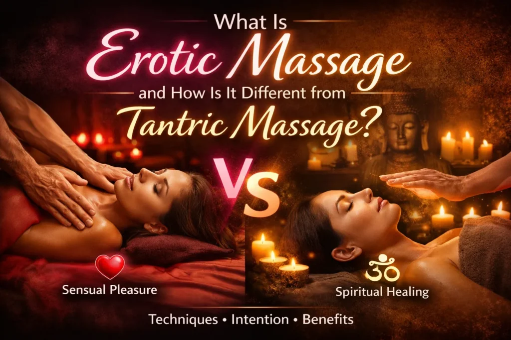 Learn what erotic massage is and how it differs from tantric massage. Explore techniques, intent, and benefits in this clear guide.
